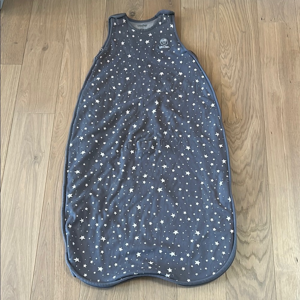 Woolino Starry Gray toddler sleep sack